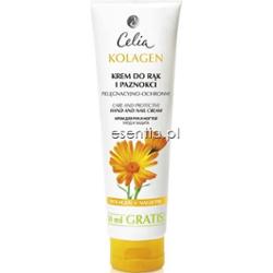 Celia Kolagen Krem do rąk i paznokci Nagietek 175 ml