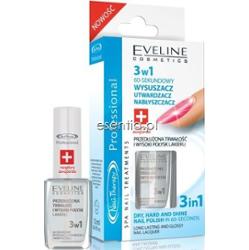 Eveline  Nail Therapy 3w1 60-sekundowy wysuszacz, utwardzacz i nabłyszczacz do paznokci 12 ml
