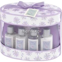 Grace Cole Lavender Zestaw kosmetyków do pielęgnacji ciała z kosmetyczką LAV011