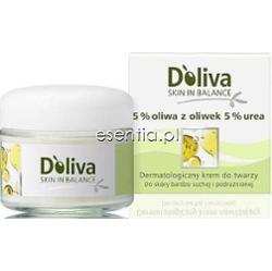Doliva Skin In Balance Dermatologiczny krem do twarzy 5% oliwy z oliwek 5% urea 50 ml