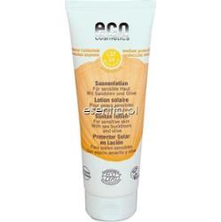 Eco Cosmetics  Ekologiczny balsam do opalania z rokitnikiem i oliwką SPF 24 125 ml