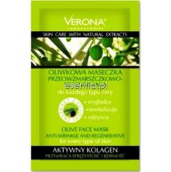 Verona Oliwka Oliwkowa maseczka przeciwzamrszczkowo - regenerująca  10 ml