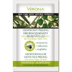 Verona Oliwka Oliwkowy peeling drobnoziarnisty do twarzy 10 ml