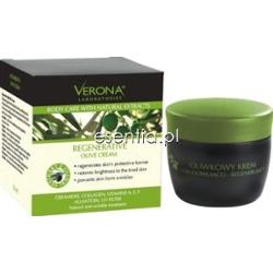 Verona Oliwka Oliwkowy krem odbudowująco - regenerujący na noc 50 ml