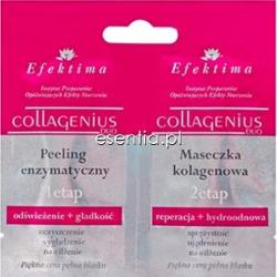 Efektima Collagenius Duo Peeling enzymatyczny i maseczka kolagenowa 2 x 10 ml
