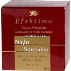 Efektima Specialist 50+ Odbudowujący krem na noc 50 ml