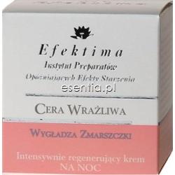 Efektima Cera Wrażliwa Intensywnie regenerujący krem na noc 50 ml