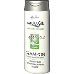 Marion Natura Silk Szampon do włosów wzmocnienie i objętość 200 ml