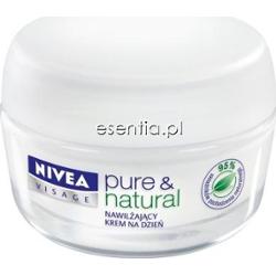 NIVEA Pure & Natural Nawilżający krem na dzień - cera normalna i mieszana 50 ml
