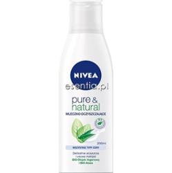 NIVEA Pure & Natural Mleczko oczyszczające 200 ml