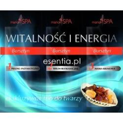 Marion SPA Ekskluzywne trio do twarzy Witalność i energia - Bursztyn 3 ml + 3 ml + 5 ml