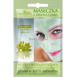 Marion SPA Maseczka z zieloną glinką przeciwtrądzikowa 6,5 g