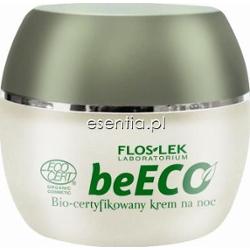 Flos-Lek beECO Bio-certyfikowany krem na noc odbudowująco - naprawczy 50 ml