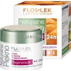 Flos-Lek Naturalne Piękno Krem przeciw zmarszczkom Regeneracja 24 h 