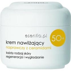 Ziaja pielęgnacja plus Krem nawilżający naprawczy z ceramidami 50+ 50 ml