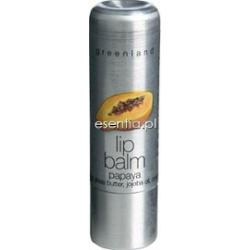 GreenLand Balm & Butter Nawilżający balsam do ust Papaja 4,8 g