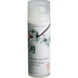 GreenLand  Pure & White Krem-masło do ciała Kwiat Bawełny - Lotos 150 ml