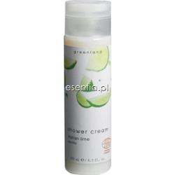 GreenLand  Pure & White Kremowe mleczko pod prysznic Limonka - Wanilia 250 ml