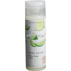 GreenLand  Pure & White Peeling do ciała Limonka - Wanilia 220 ml