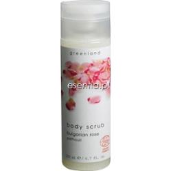 GreenLand  Pure & White Peeling do ciała Róża - Paczula 220 ml