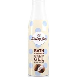 Dairy Fun  Żel do kąpieli Kokos 400 ml
