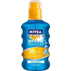 NIVEA SUN Przezroczysty spray ochronny Invisible Protection SPF 50 200 ml
