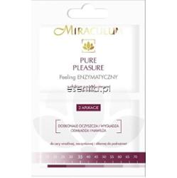 Miraculum Pure Pleasure 35+ Peeling enzymatyczny z olejkiem z pestek winogron 2 x 6 ml