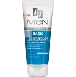 AA Men Basic Intensywnie nawilżający żel do mycia ciała 200 ml