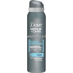 Dove Men  +Care Clean Comfort dezodorant w sprayu dla mężczyzn 150 ml
