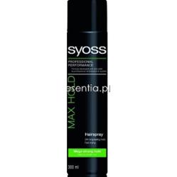 Syoss Max Hold Lakier do włosów Mocne Utrwalenie 300 ml