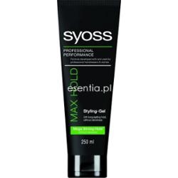 Syoss Max Hold Żel do włosów 250 ml