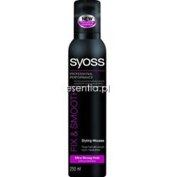 Syoss  Pianka do włosów Fix & Smooth 250 ml