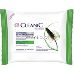Cleanic Intimate Chusteczki do higieny intymnej z babką lancetowatą op. / 10 szt.