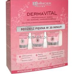 Mincer Pharma  DermaVital Profesjonalny zabieg do domowej mikrodermabrazji 3 x 50 ml