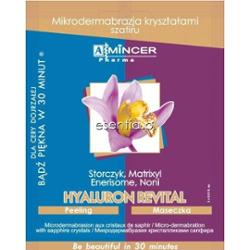 Mincer Pharma Hyaluron Revital 50+ Mikrodermabrazja kryształkami szafiru  2 x 6 ml