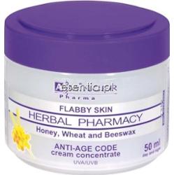 Mincer Pharma Herbal Pharmacy Krem - koncentrat PRZECIWSTARZENIOWY KOD na dzień i na noc Miód, Pszenica i Wosk Pszczeli 50 ml