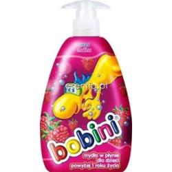 Bobini  Mydło w płynie dla dzieci powyżej 1 roku życia Malina 400 ml