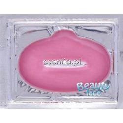 BeautyFace  Ujędrniająca i powiększająca usta kolagenowa maska z czerwonym winem op. / 1 płat kolagenowy