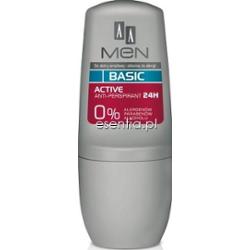 AA Cosmetics  MEN Basic Antyperspirant w kulce Active 50 ml