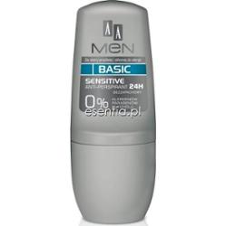 AA Cosmetics  MEN Basic Antyperspirant w kulce Sensitive 50 ml