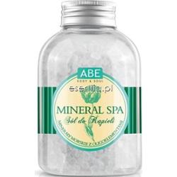 Abe  Sól do kąpieli minerały morskie z oligoelementami - Mineral SPA 600 g