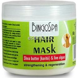 BingoSpa Pielęgnacja włosów Maska do włosów z masłem Shea i pięć alg 500 ml