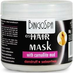 BingoSpa Pielęgnacja włosów Maska do włosów z błotem karnalitowym 500 ml