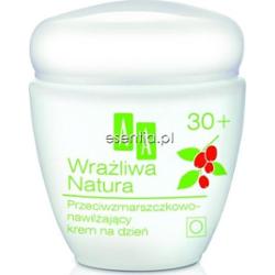 AA Cosmetics  AA Wrażliwa Natura Przeciwzmarszczkowo - nawilżający krem na dzień 30+ 50 ml