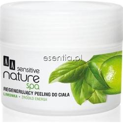 AA Sensitive Nature SPA Limonka Regenerujący peeling do ciała 200 ml
