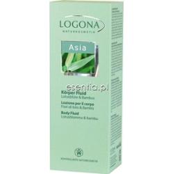 LOGONA Asia Fluid do ciała z kwiatem lotosu i bambusem 200 ml