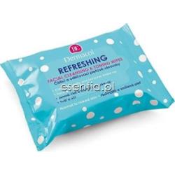 Dermacol cera normalna i mieszana Odświeżające i oczyszczające chusteczki do każdego rodzaju cery op. / 25 szt.