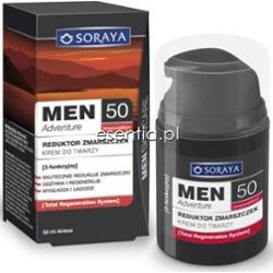 Soraya Men Adventure Krem do twarzy Reduktor zmarszczek 50+ 50 ml