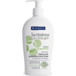 Soraya Lactissima Sensitive Kremowa emulsja ginekologiczna do higieny intymnej SOS Na Podrażnienia - Sensitive 300 ml