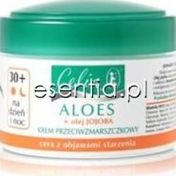 Celia Aloes Krem przeciwzmarszczkowy Aloes + olej jojoba 30+ 50 ml